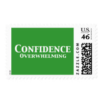 Confidence Overwhelming Gifts postage by Funny_Gifts Confidence Overwhelming Gifts postage