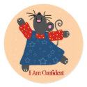 Confident, I Am Confident stickers by marcya7 Confident, I Am Confident stickers