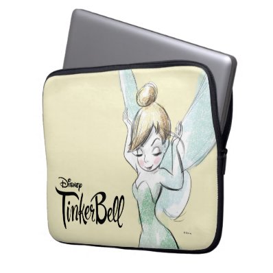 Confident Tinker Bell Computer Sleeve
