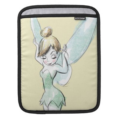 Confident Tinker Bell iPad Sleeve