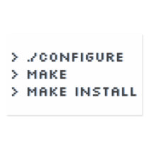 configure && make && make install rectangle stickers