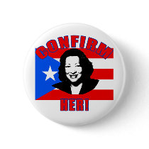 Confirm Her with Puerto Rico Flag Products buttons by Scarebaby Confirm Her with Puerto Rico Flag Products buttons