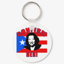 Confirm Her with Puerto Rico Flag Products keychains