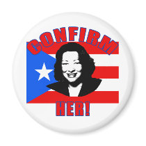 Confirm Her with Puerto Rico Flag Products magnets