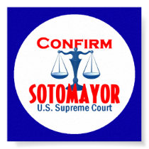 Confirm Sotomayor Poster posters