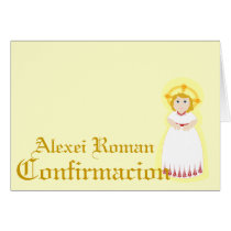 "Confirmacion"-Customize cards by wholeheartedly "Confirmacion"-Customize cards