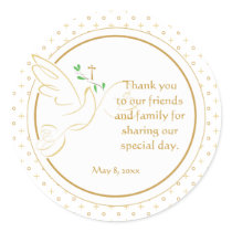Confirmation | Baptism Favor Sticker