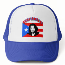 CONFIRMELA Con Bandera de Puerto Rico hats