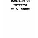 CONFLICT OF INTEREST IS A CRIME t-shirts by classmom2 CONFLICT OF INTEREST IS A CRIME t-shirts