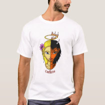 Conflicted! t-shirts by g3omega Conflicted! t-shirts