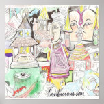 confucious say poster