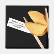 Confucius fortune cookie fridge magnet