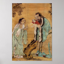 Confucius, Lao Tzu, and Buddha Posters