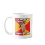 Confucius Say Catch Crabs mugs