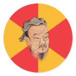 Confucius Say Sticker