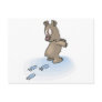 Confused Bear Postcard