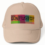 Confused Cap Mesh Hat
