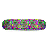 Confused Chaos Custom Skateboard