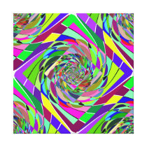 Confused Chaos Gallery Wrapped Canvas