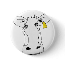 confused cow buttons by garethstamp confused cow buttons
