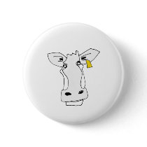 confused cow buttons by garethstamp confused cow buttons