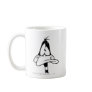 Confused Daffy Duck Face Mugs