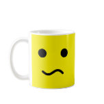 Confused face mugs