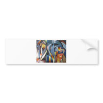 Confused lady bumper sticker