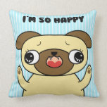 Confused Pug American MoJo Pillows