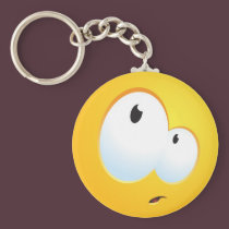 Confused Smile keychains