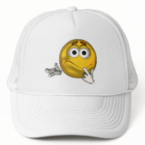 Confused - toon trucker hat