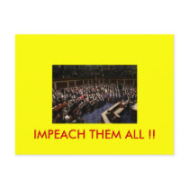 cong, IMPEACH THEM ALL !! postcards