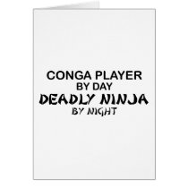 Conga Deadly Ninja by Night Cards