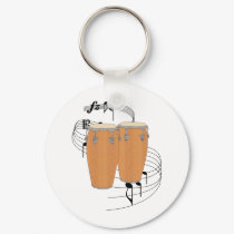 Conga Drums keychains