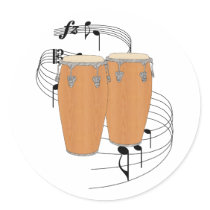 Conga Drums stickers