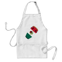 Conga Flag Mexico aprons
