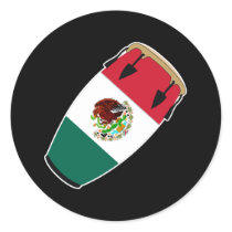 Conga Flag Mexico stickers