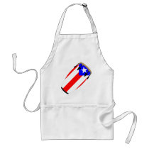 Conga Flag Puerto Rico aprons