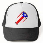Conga Flag Puerto Rico hats