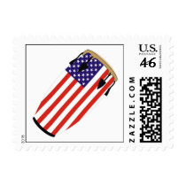Conga Flag USA postage