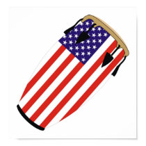 Conga Flag USA posters