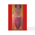 "Conga Woman" cards