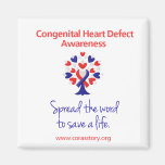 Congenital Heart Defect Awareness Magnet