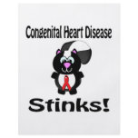 Congenital Heart Disease Stinks Skunk Awareness flyers