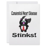 Congenital Heart Disease Stinks Skunk Awareness Invites
