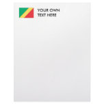 Congo 2 Flag letterhead