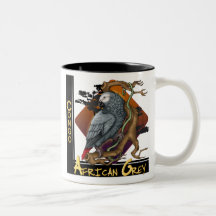 Congo African Grey Mug