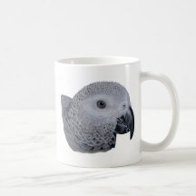 Congo African Grey parrot Coffee Mugs