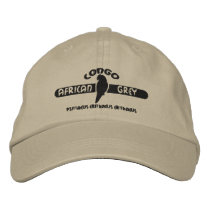 Congo African Grey Parrot Baseball Cap