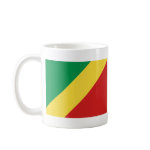 Congo-Brazzaville Flag Map Classic Mug